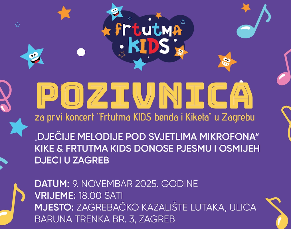 Sastanci predstavnika udruženja u Zagrebu povodom koncerta Frtutma Benda i Kiketa Budaliketa